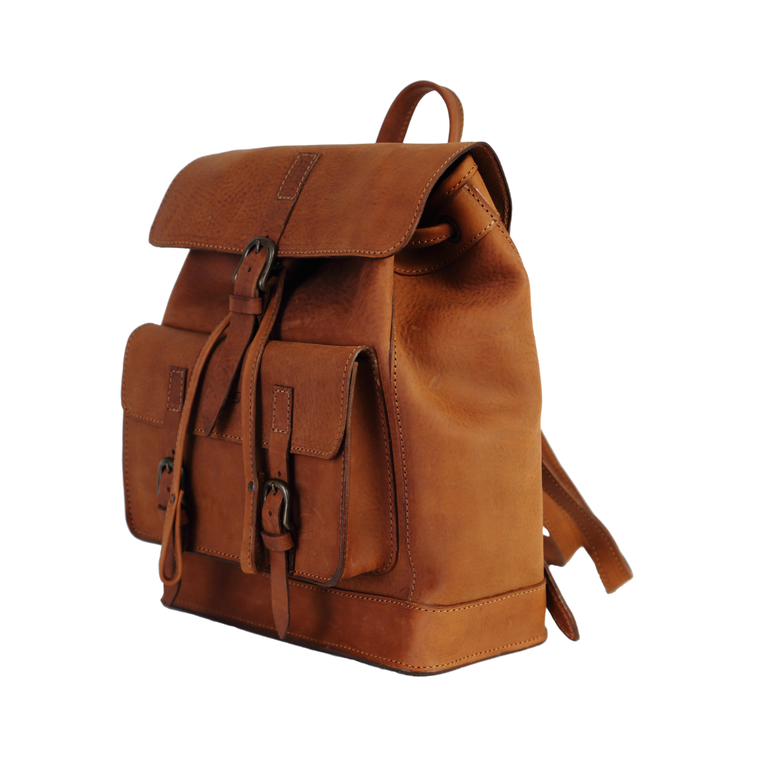 Zaino in pelle marrone Heritage Mod 103
