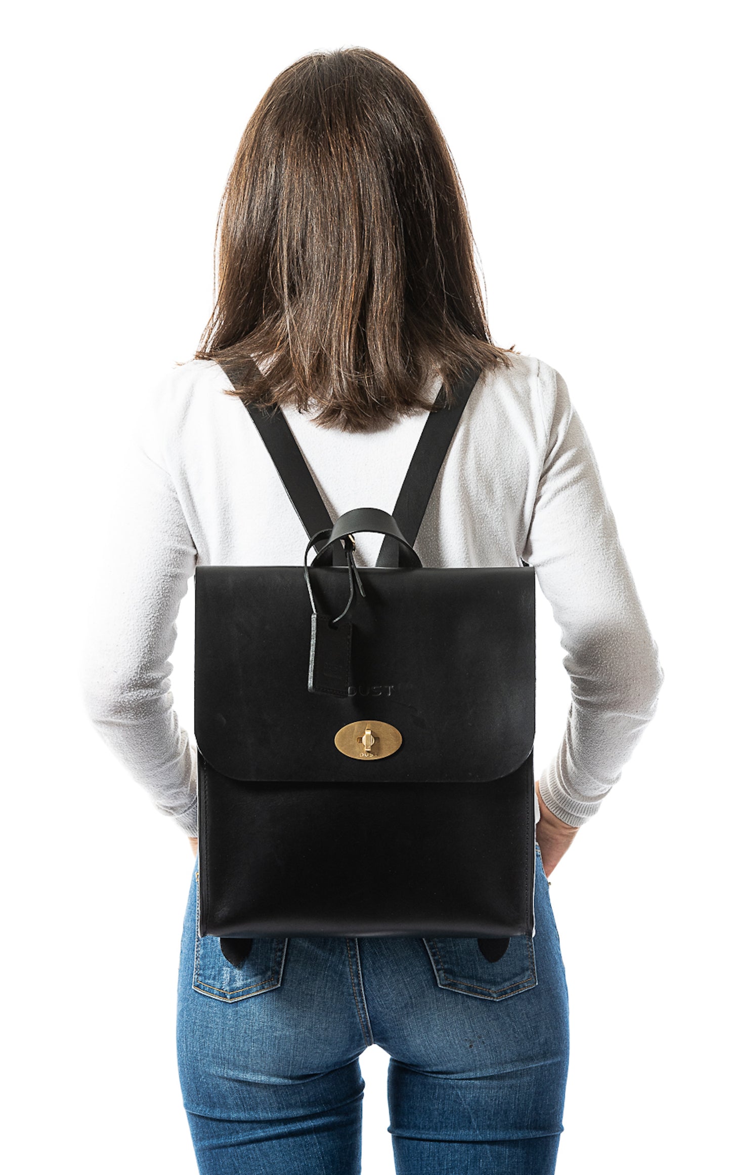 Zaino in pelle in Cuoio Black Artist Collection