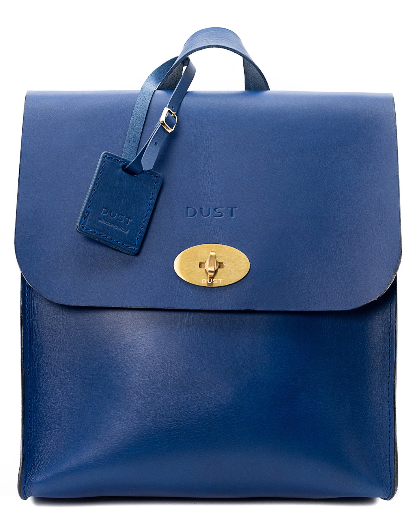 Zaino in pelle in Cuoio Blue Artist Collection