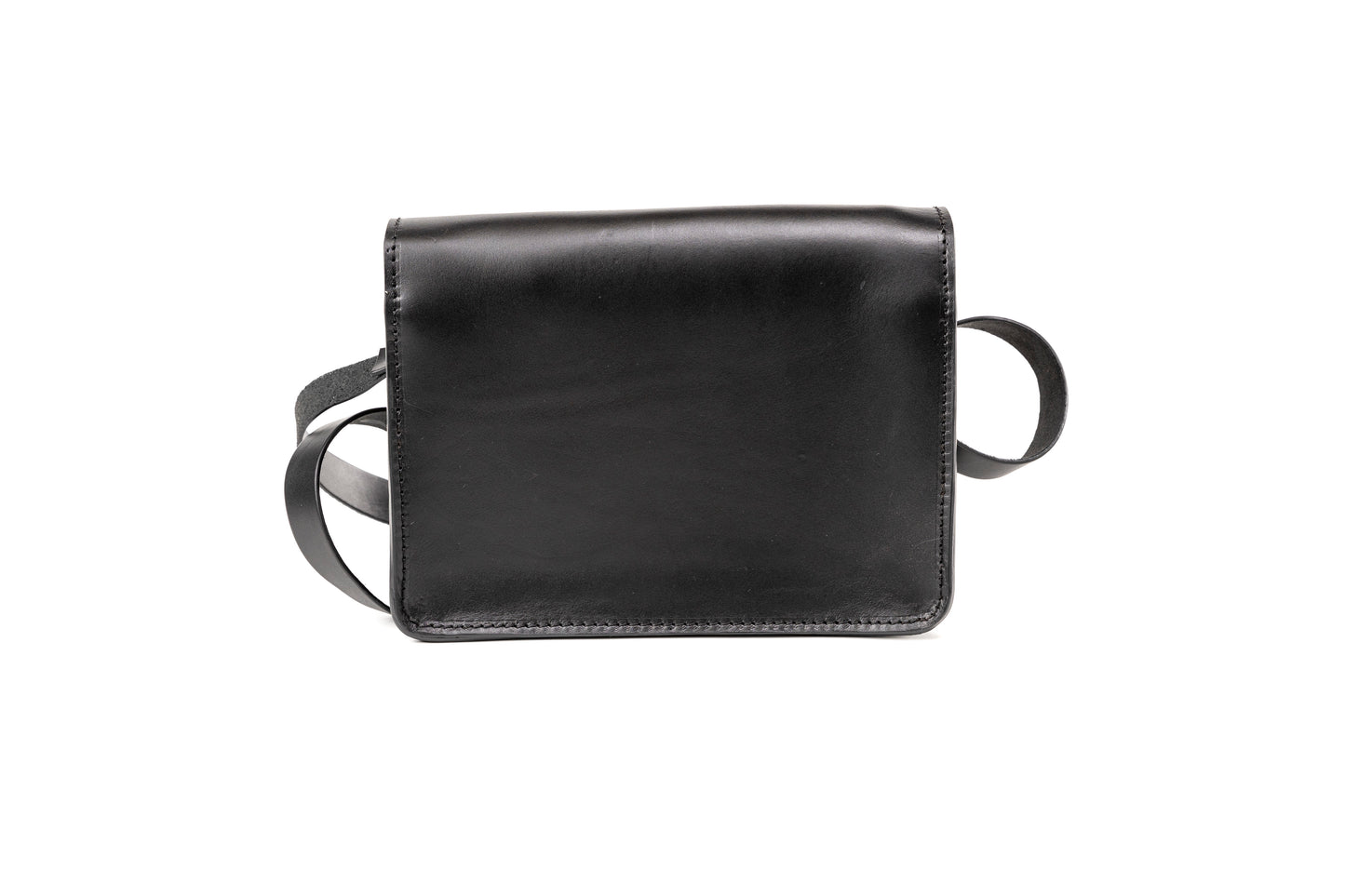 Leren Crossbody Zwart De Santa Fe Collectie