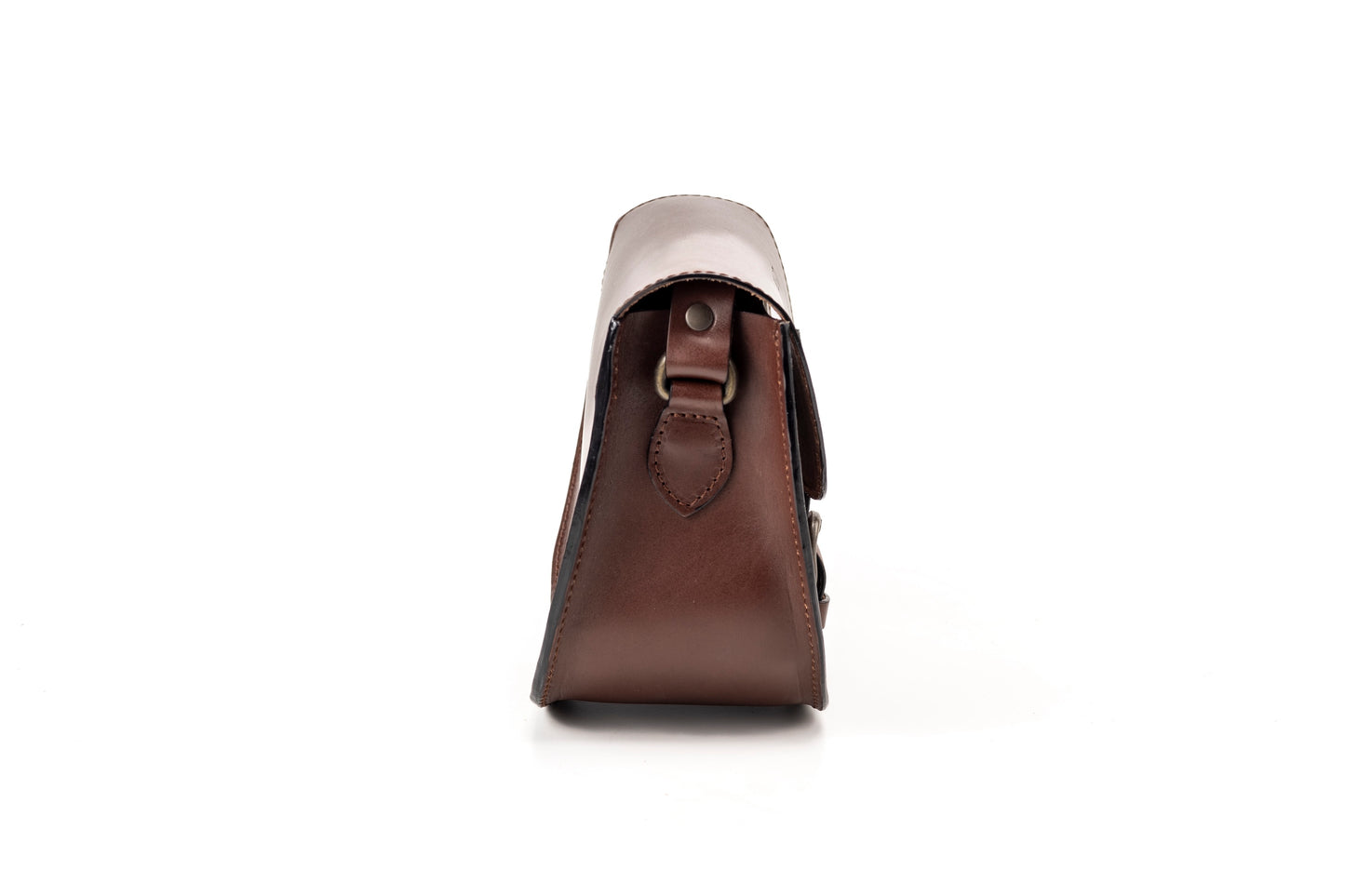 Borsa in pelle marrone scuro Collezione Princeton
