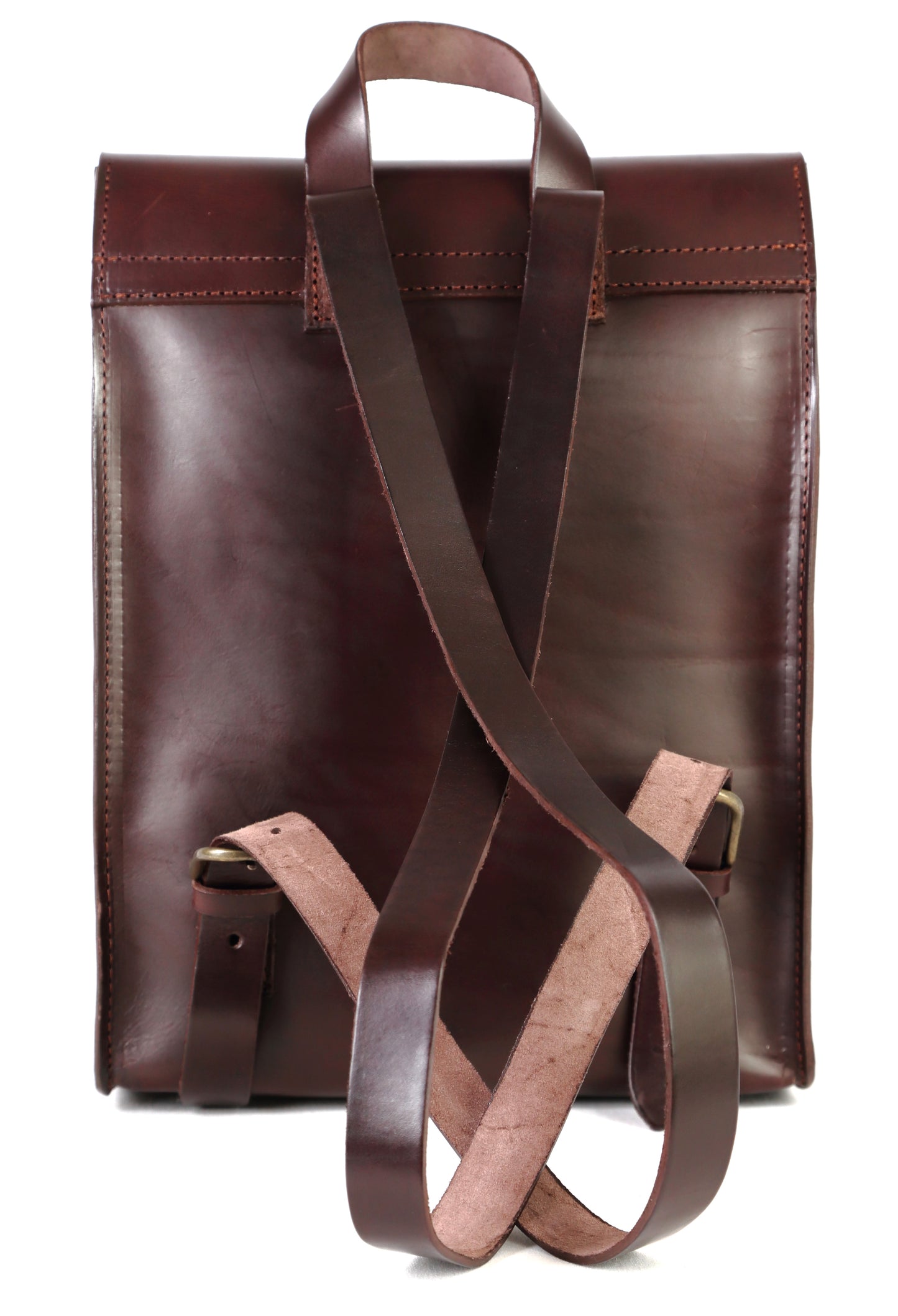 Zaino in Pelle Cuoio Testa di Moro Mod 120