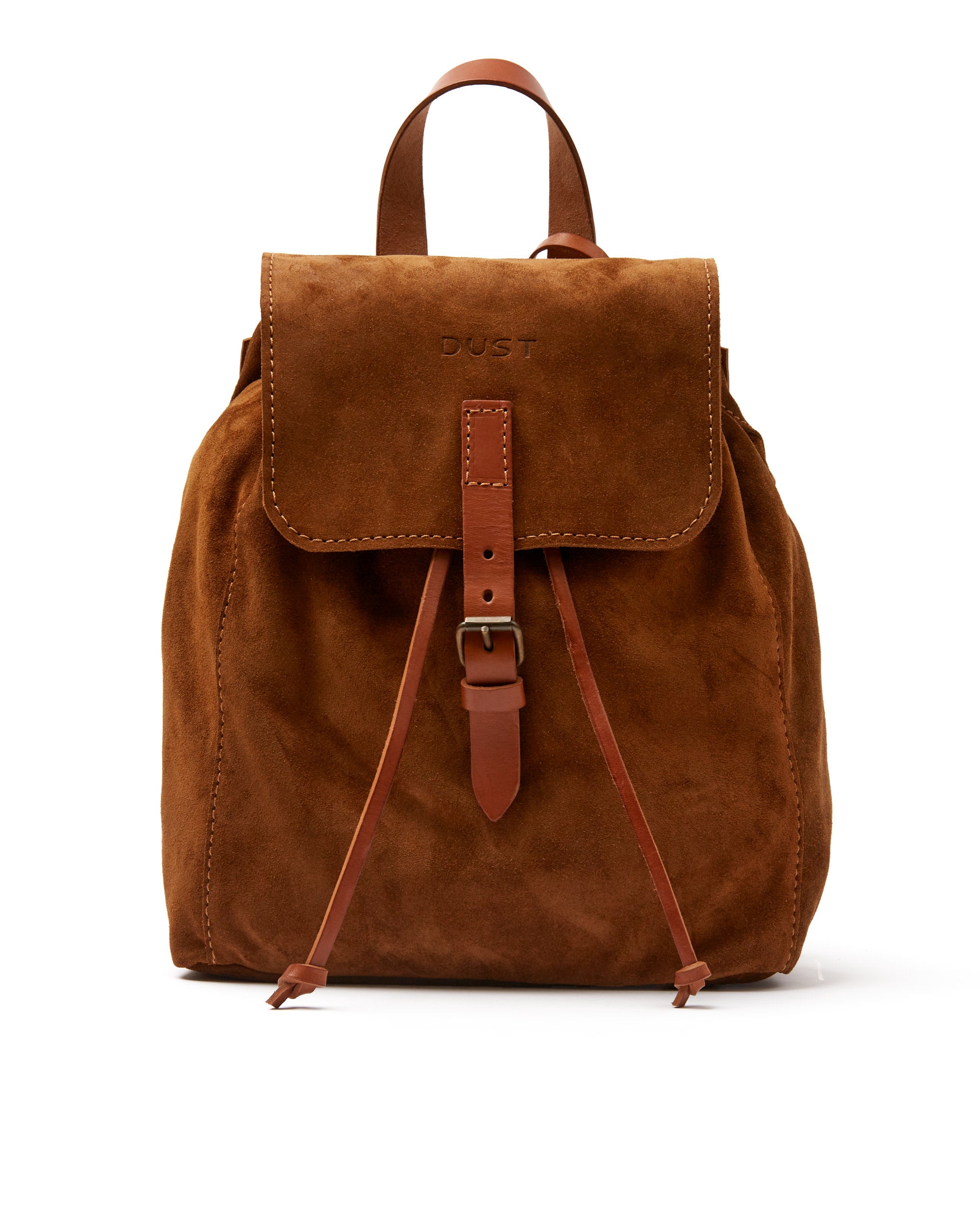 Leather Backpack in Suede Brown Venice Collection – The Dust Company