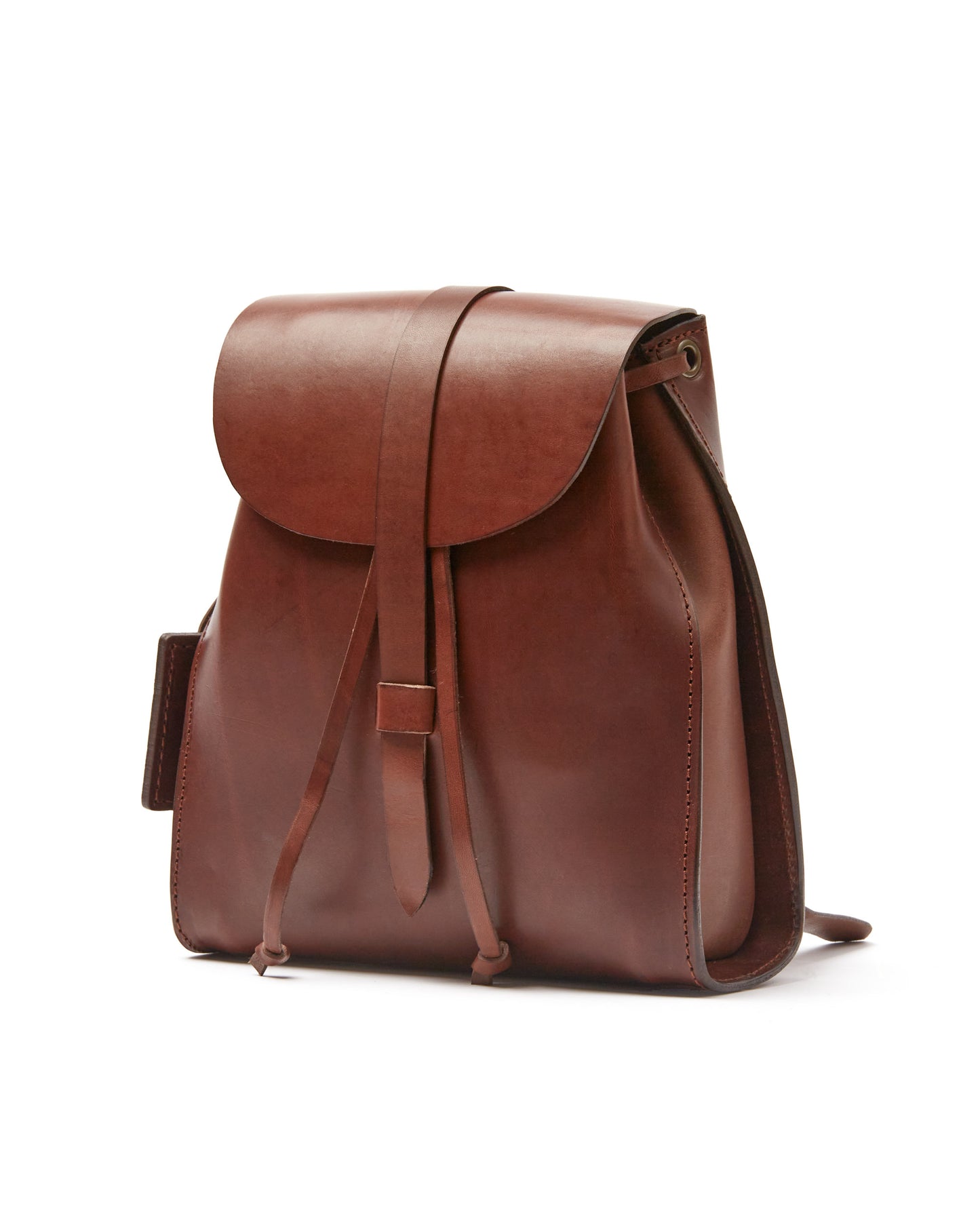 Zaino in Pelle Cuoio Testa di Moro Mod 130