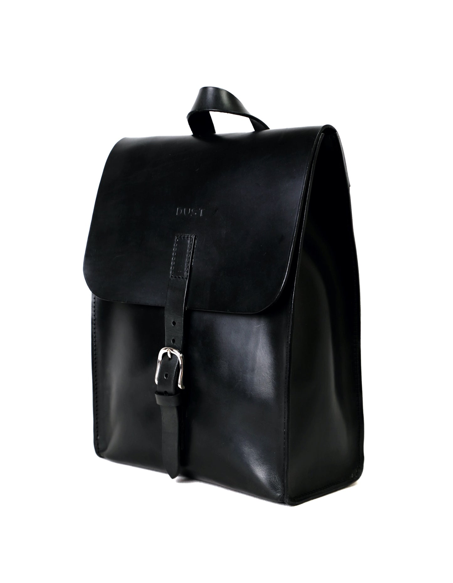 Zaino in Pelle Cuoio Nero Mod 120