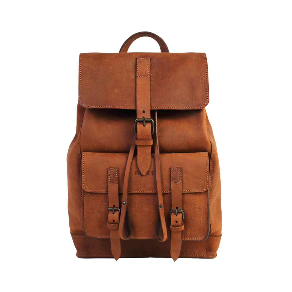 Leather Backpack in Heritage Brown Mod 102