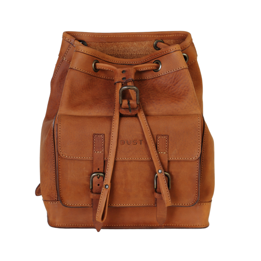 
                      
                        Leather Backpack in Heritage Brown Mod 103
                      
                    