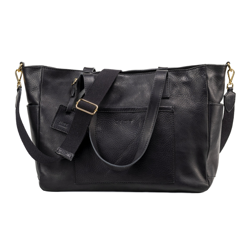 
                      
                        Leather Tote Black Fifth Avenue Collection
                      
                    