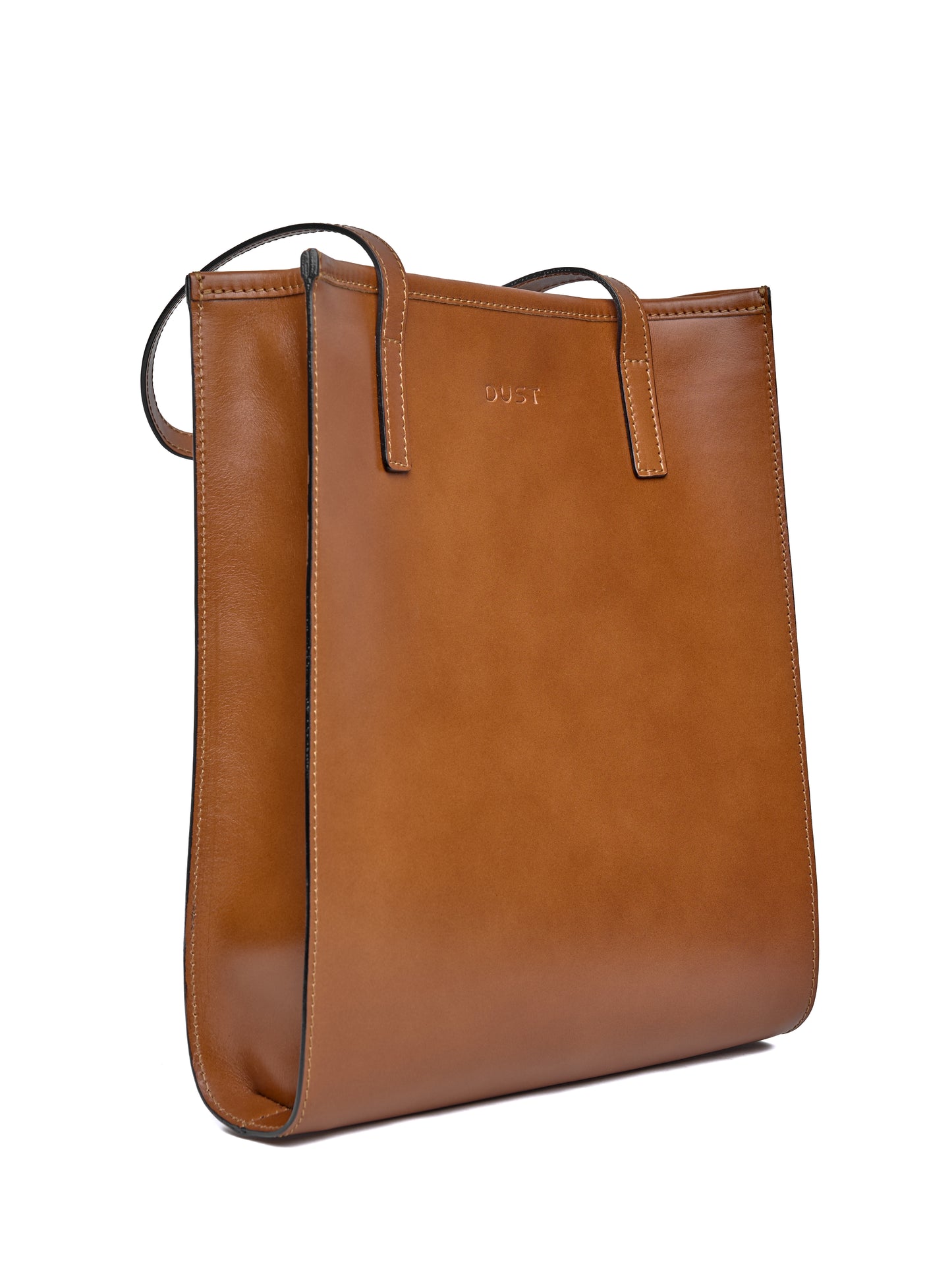 Leather Tote Brown The Hamptons Collections