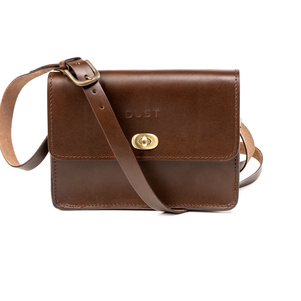 
                      
                        Leather Crossbody Dark Brown The Santa Fe Collection
                      
                    