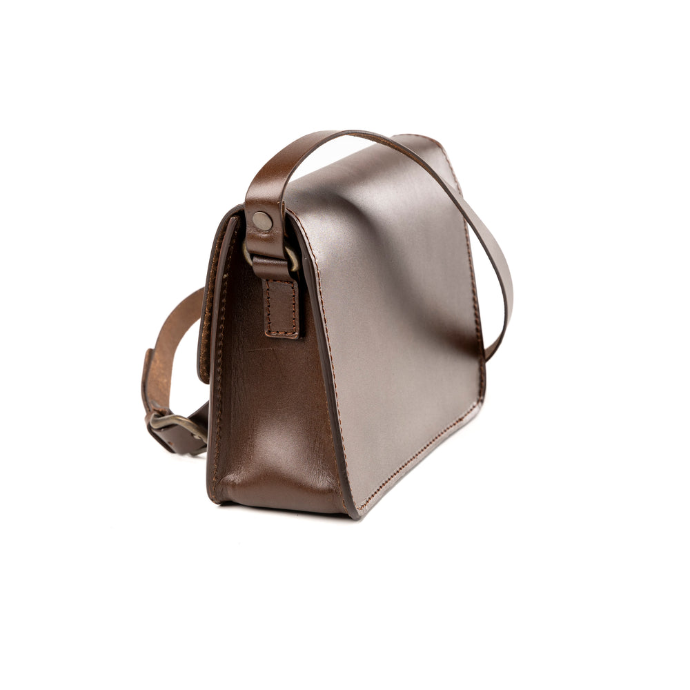 
                      
                        Leather Crossbody Dark Brown The Santa Fe Collection
                      
                    