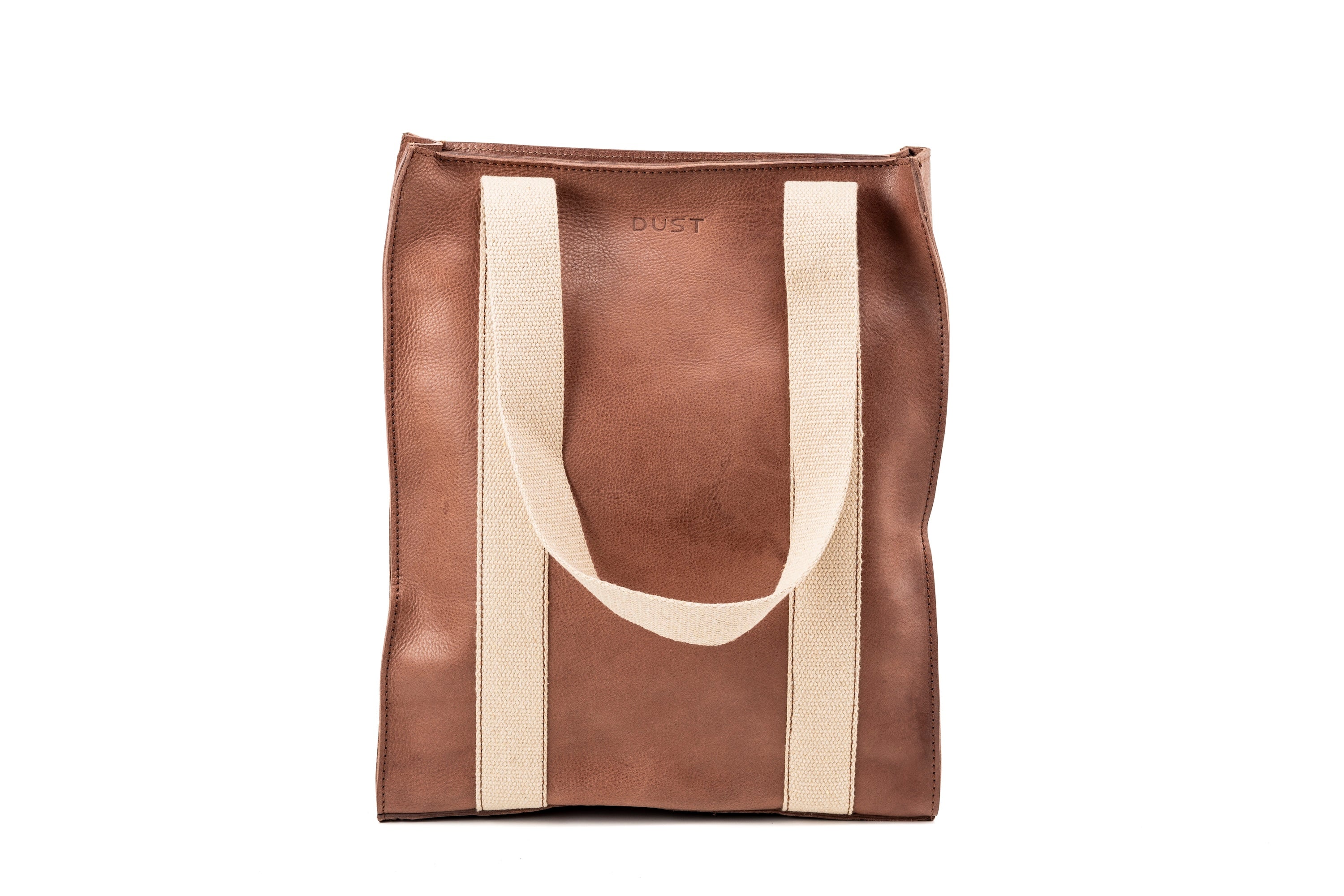 ミュージシャン TheGazettE CANVAS LEATHER TOTE / BROWN Leather Tote Tobacco Manhattan Collection – The Dust Company