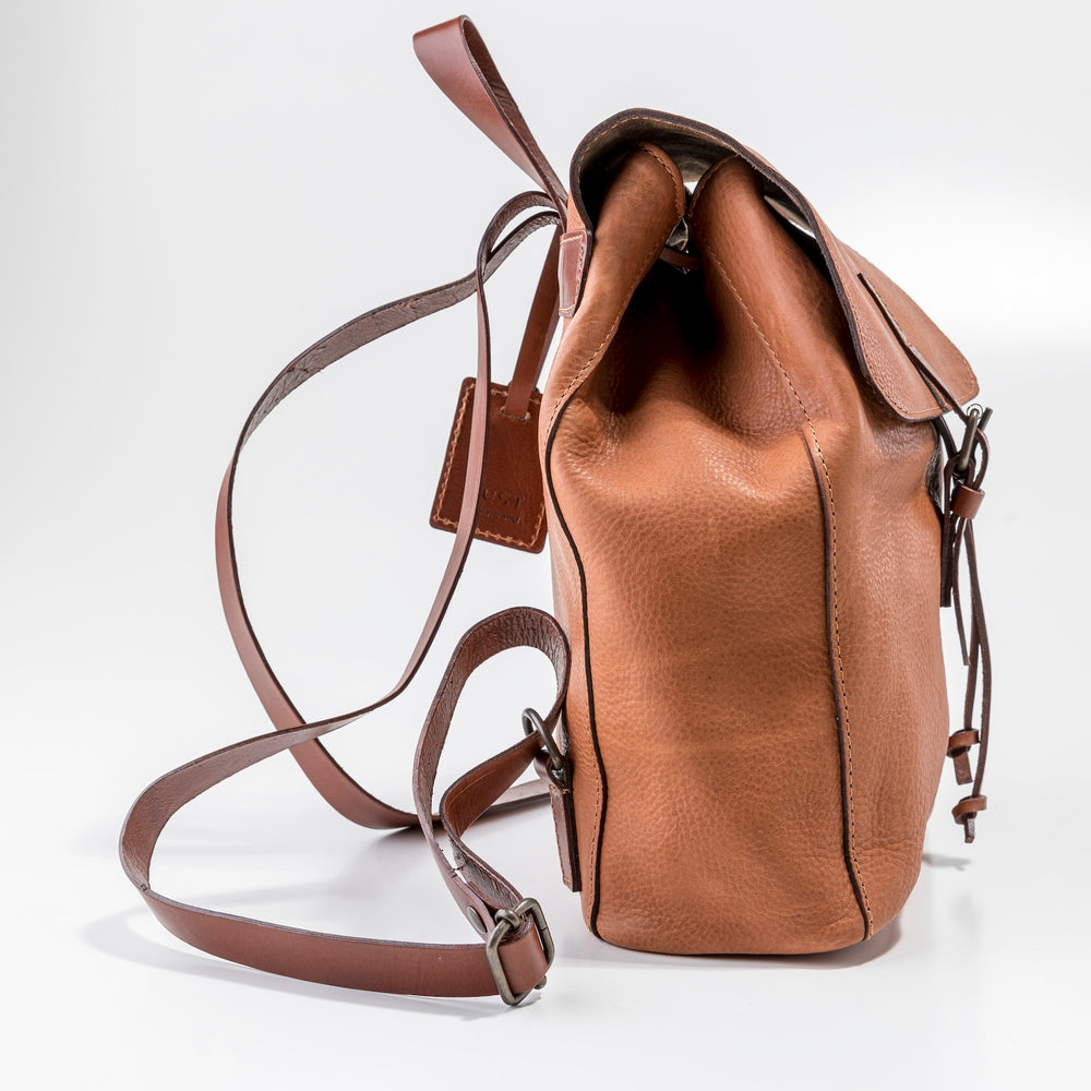 
                      
                        Leather Backpack in Arizona Brown
                      
                    