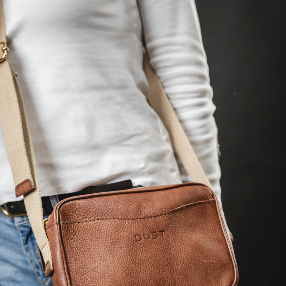 
                      
                        Leather Crossbody Tobacco The Sausalito Collection
                      
                    