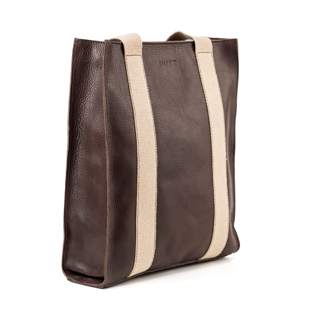 
                      
                        Borsa in pelle Coffee Manhattan Collection
                      
                    