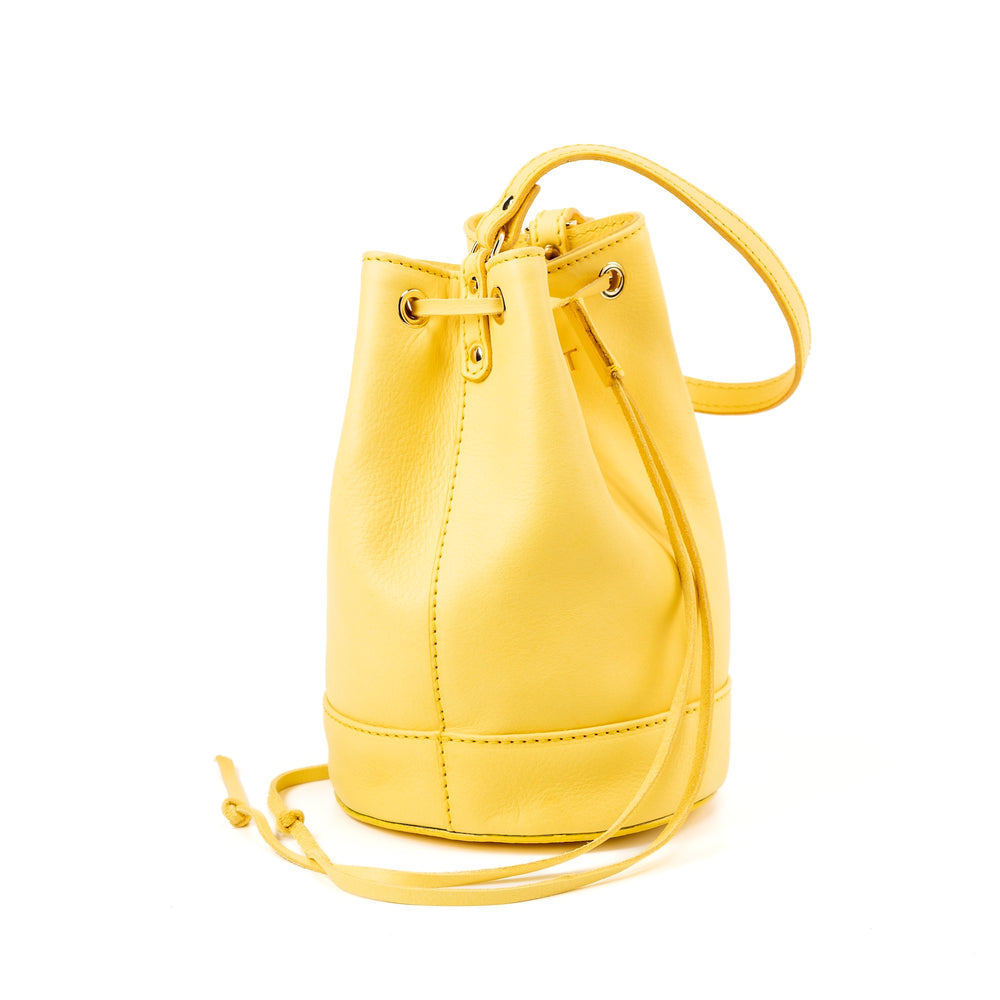 
                      
                        Secchiello in pelle giallo Chelsea Collection
                      
                    