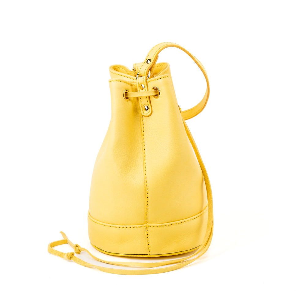 
                      
                        Leather Bucket Yellow Chelsea Collection
                      
                    