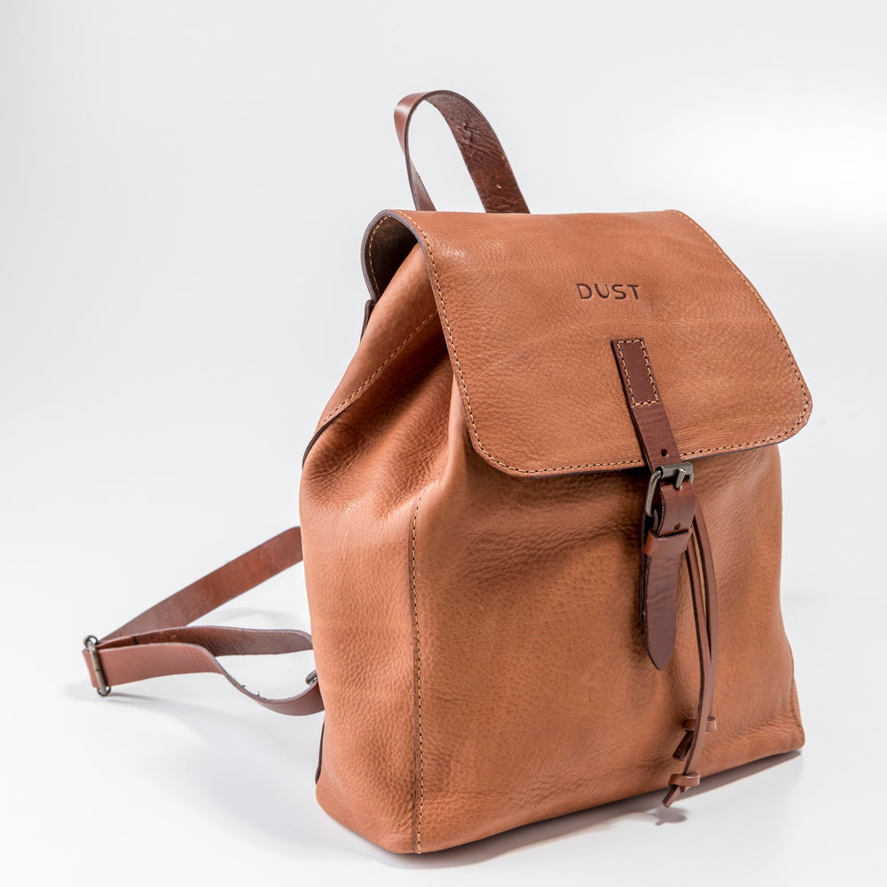 
                      
                        Leather Backpack in Arizona Brown
                      
                    