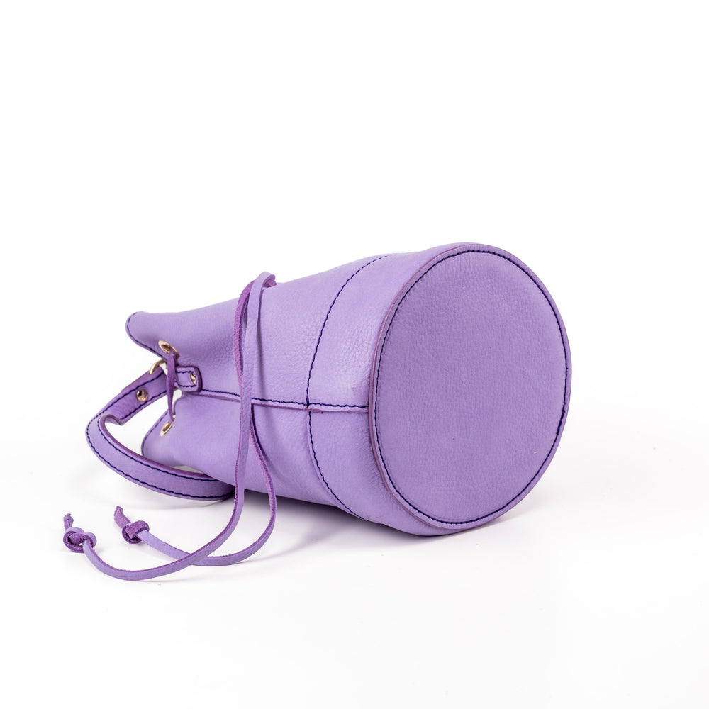 
                      
                        Leather Bucket Lavender Chelsea Collection
                      
                    