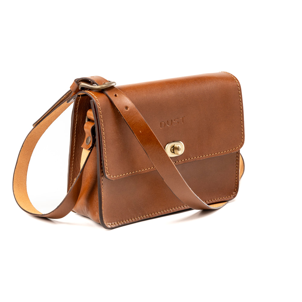 Leather Crossbody Brown The Santa Fe Collection