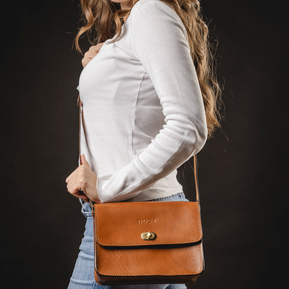 
                      
                        Leather Crossbody Brown The Santa Fe Collection
                      
                    