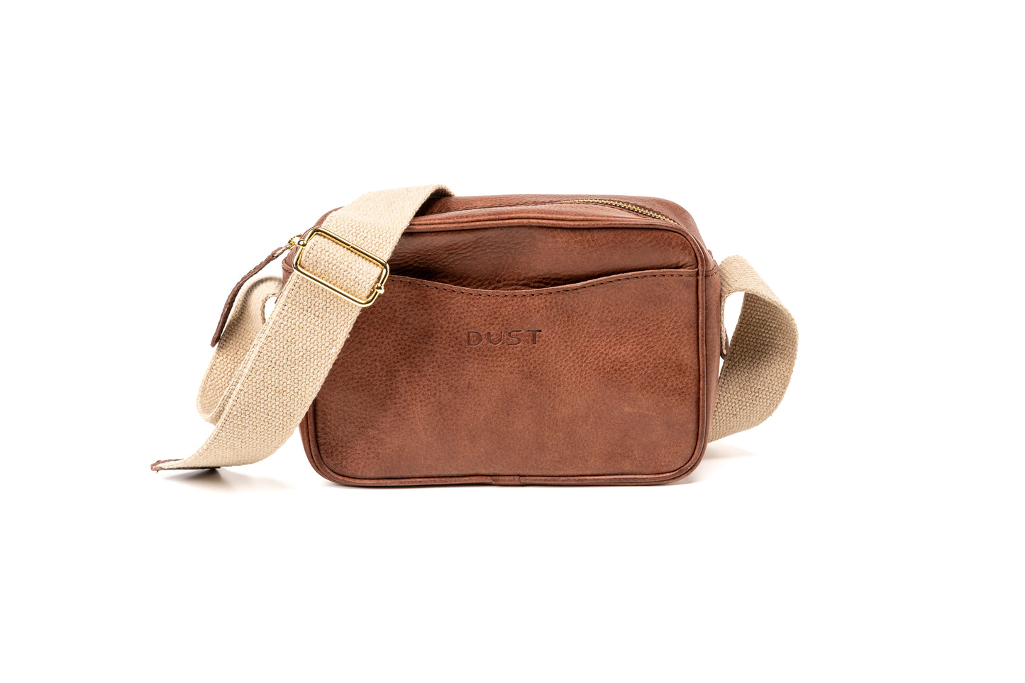 Leather Crossbody Tobacco The Sausalito Collection