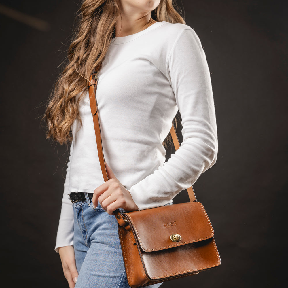 
                      
                        Leather Crossbody Brown The Santa Fe Collection
                      
                    