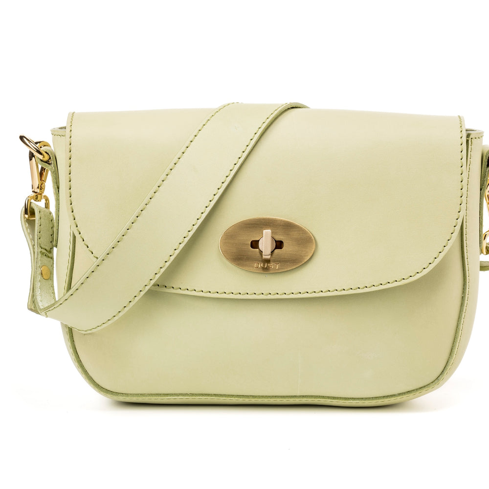 
                      
                        Borsa a tracolla in pelle Pistachio Broadway Collection
                      
                    