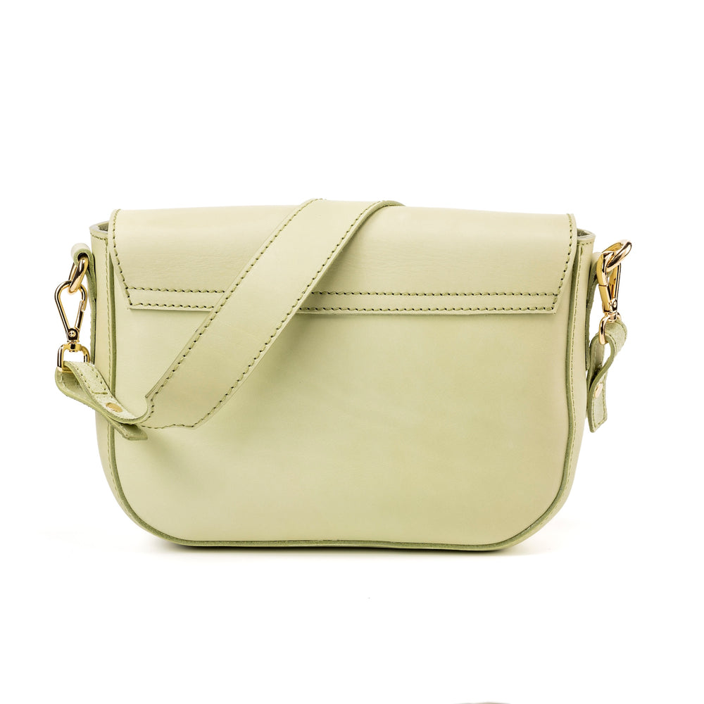 
                      
                        Leather Crossbody Pistachio Broadway Collection
                      
                    