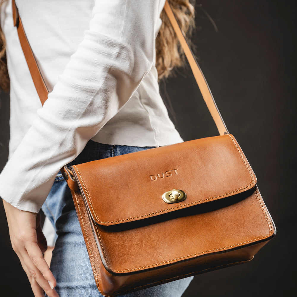 
                      
                        Leather Crossbody Brown The Santa Fe Collection
                      
                    