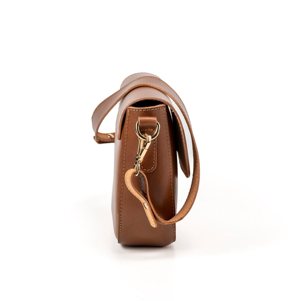 
                      
                        Leather Crossbody Brown Broadway Collection
                      
                    