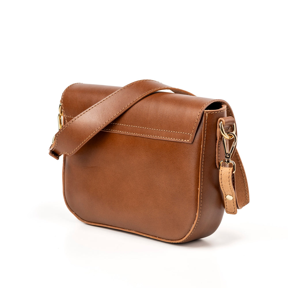 
                      
                        Leather Crossbody Brown Broadway Collection
                      
                    