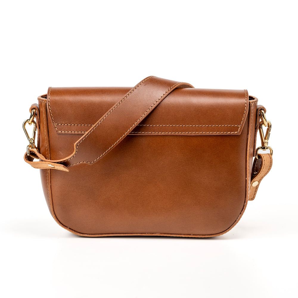 
                      
                        Leather Crossbody Brown Broadway Collection
                      
                    