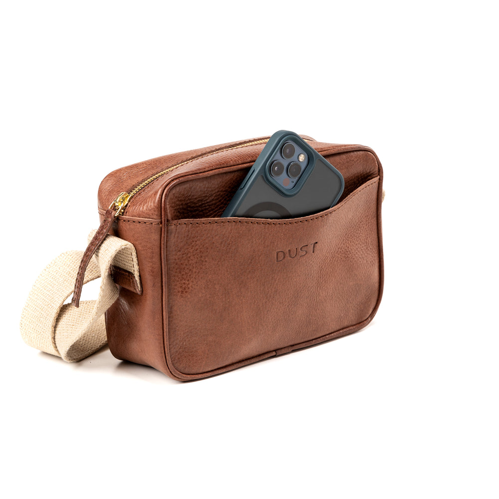 
                      
                        Leather Crossbody Tobacco The Sausalito Collection
                      
                    