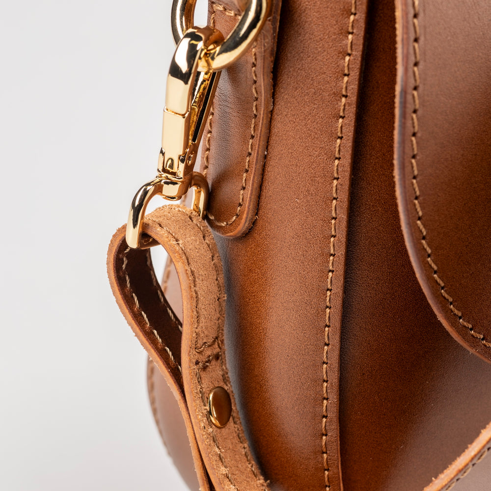 
                      
                        Leather Crossbody Brown Broadway Collection
                      
                    