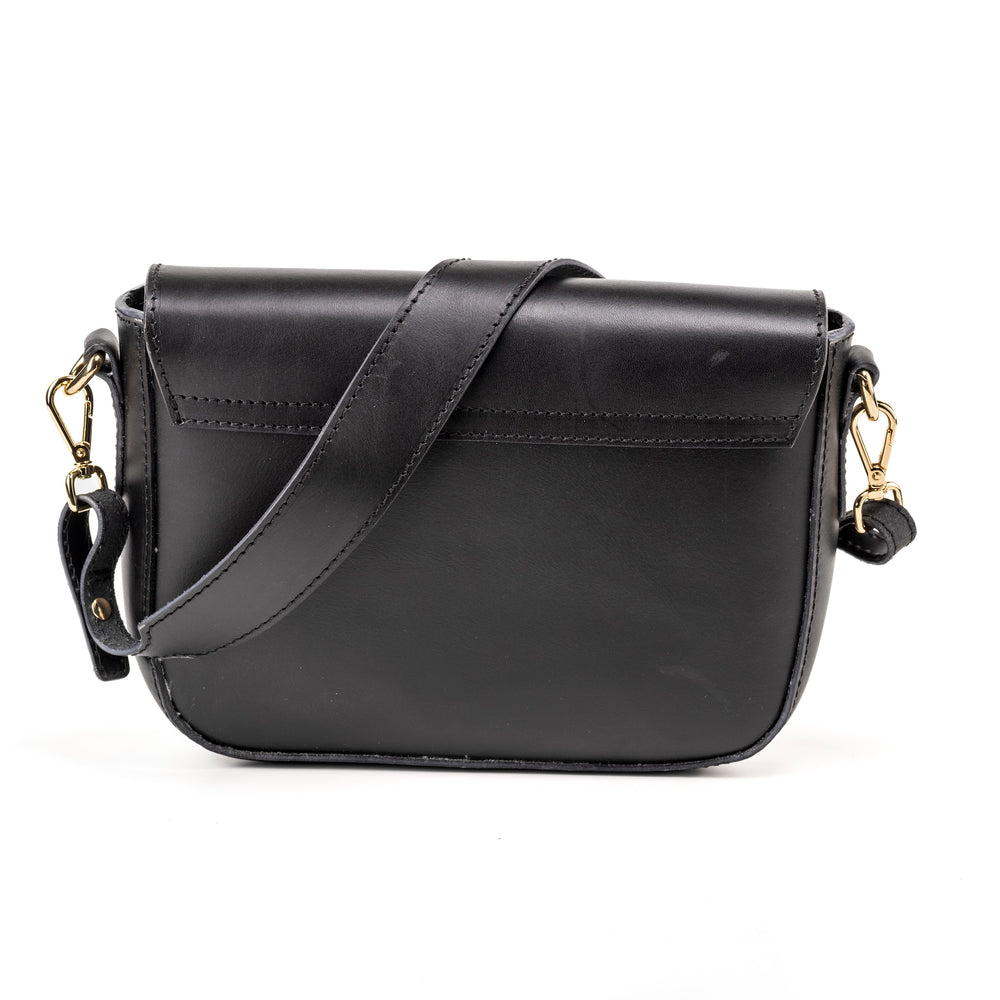 
                      
                        Leather Crossbody Black Broadway Collection
                      
                    