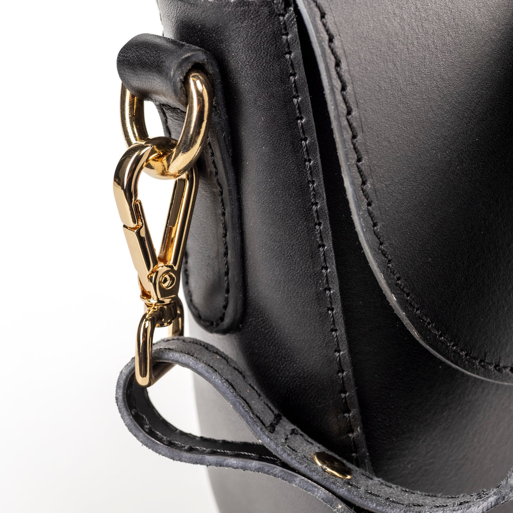 
                      
                        Leather Crossbody Black Broadway Collection
                      
                    