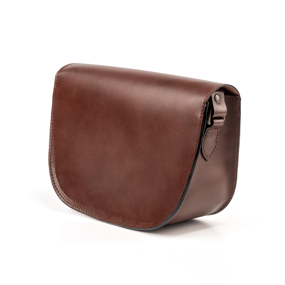 
                      
                        Leather Bag Dark Brown Princeton Collection
                      
                    