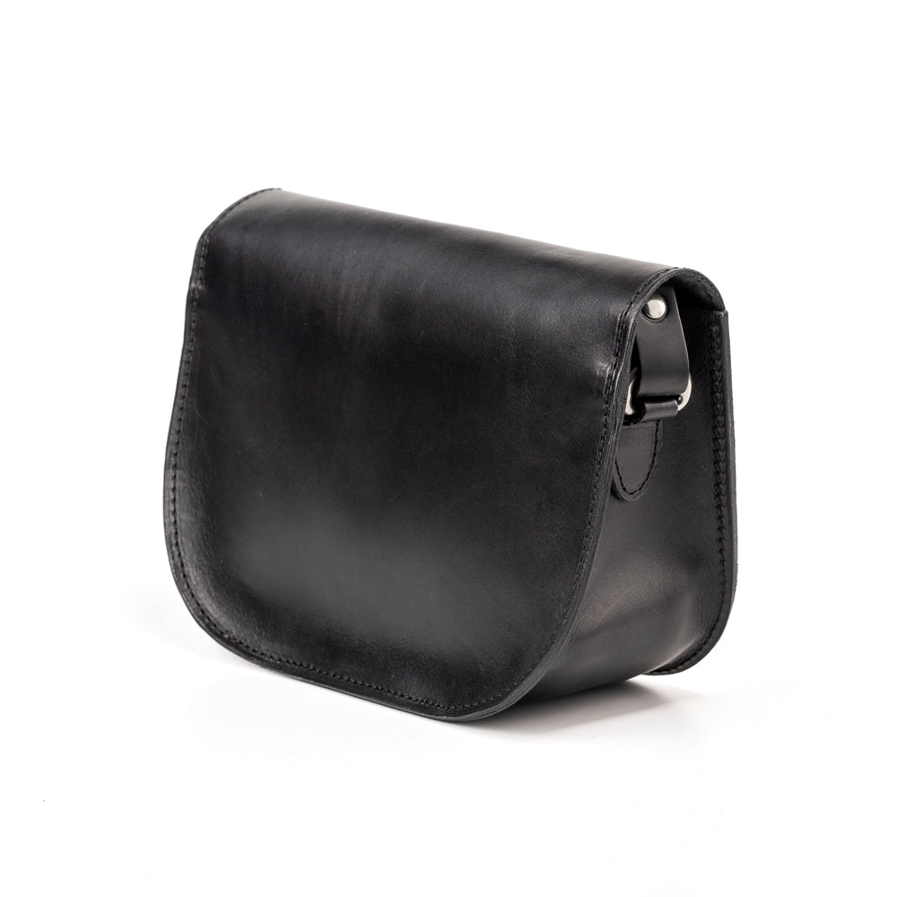 
                      
                        Borsa in pelle nera Collezione Princeton
                      
                    