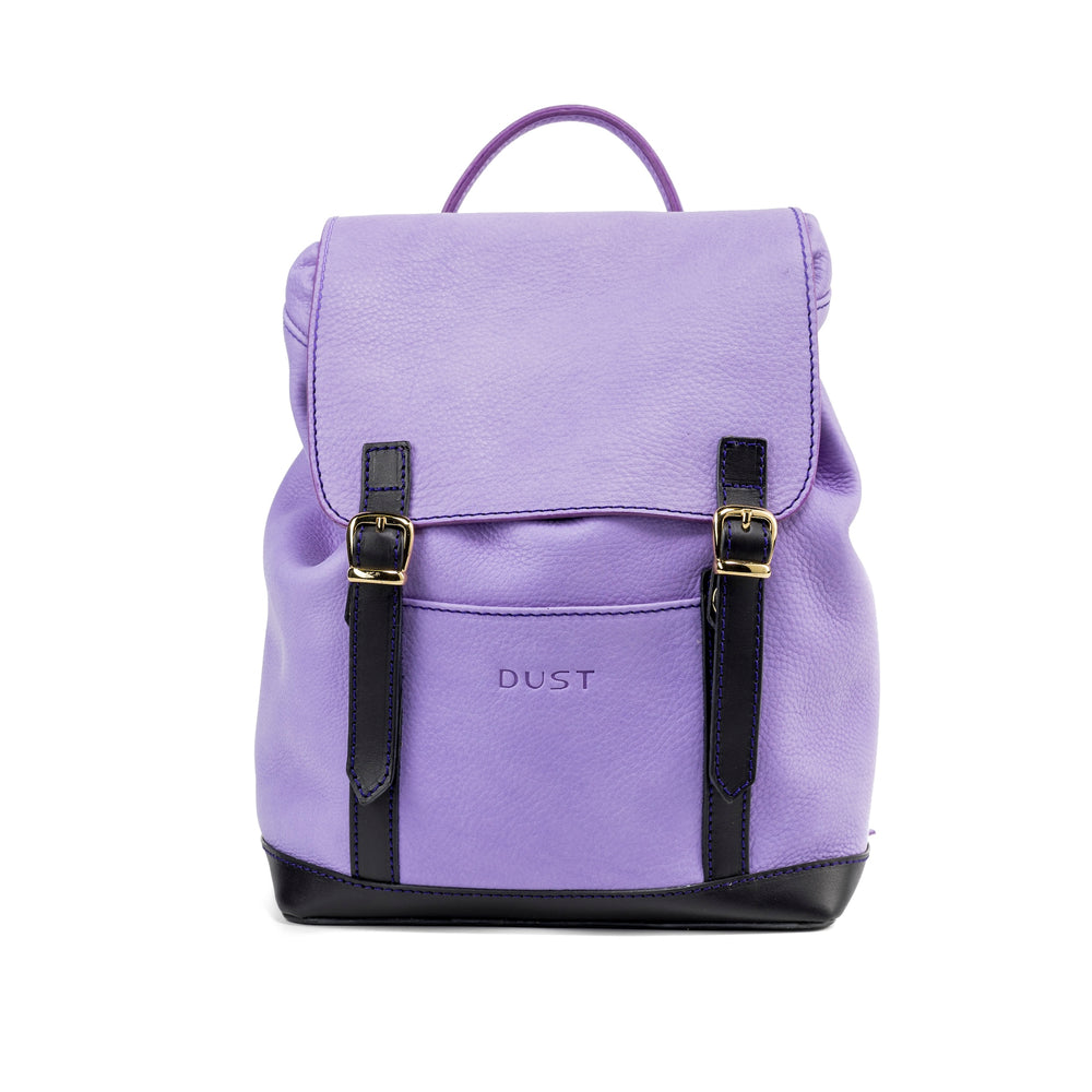 Leather Backpack Lavender Laurel Canyon Collection