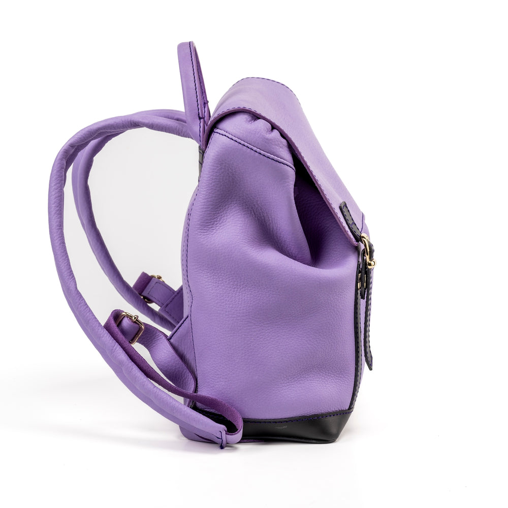 
                      
                        Leather Backpack Lavender Laurel Canyon Collection
                      
                    