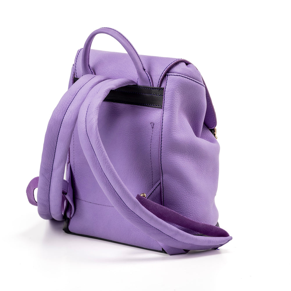 
                      
                        Leather Backpack Lavender Laurel Canyon Collection
                      
                    