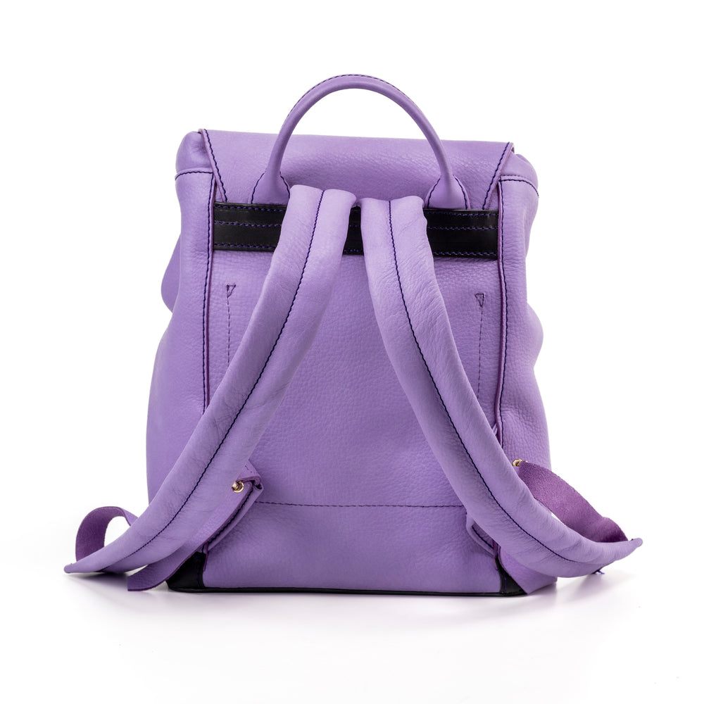 
                      
                        Leather Backpack Lavender Laurel Canyon Collection
                      
                    