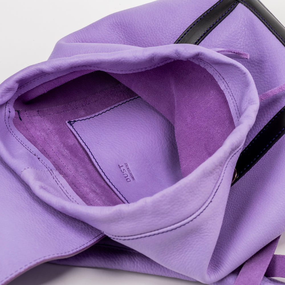 
                      
                        Leather Backpack Lavender Laurel Canyon Collection
                      
                    