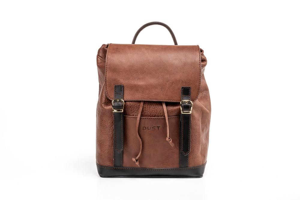 Leather Backpack Tobacco Laurel Canyon Collection