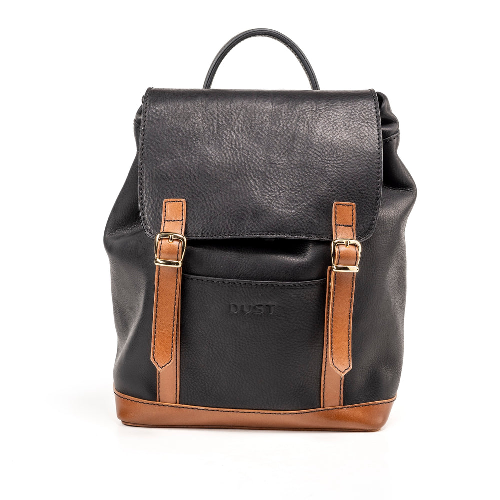 Leather Backpack Black Laurel Canyon Collection