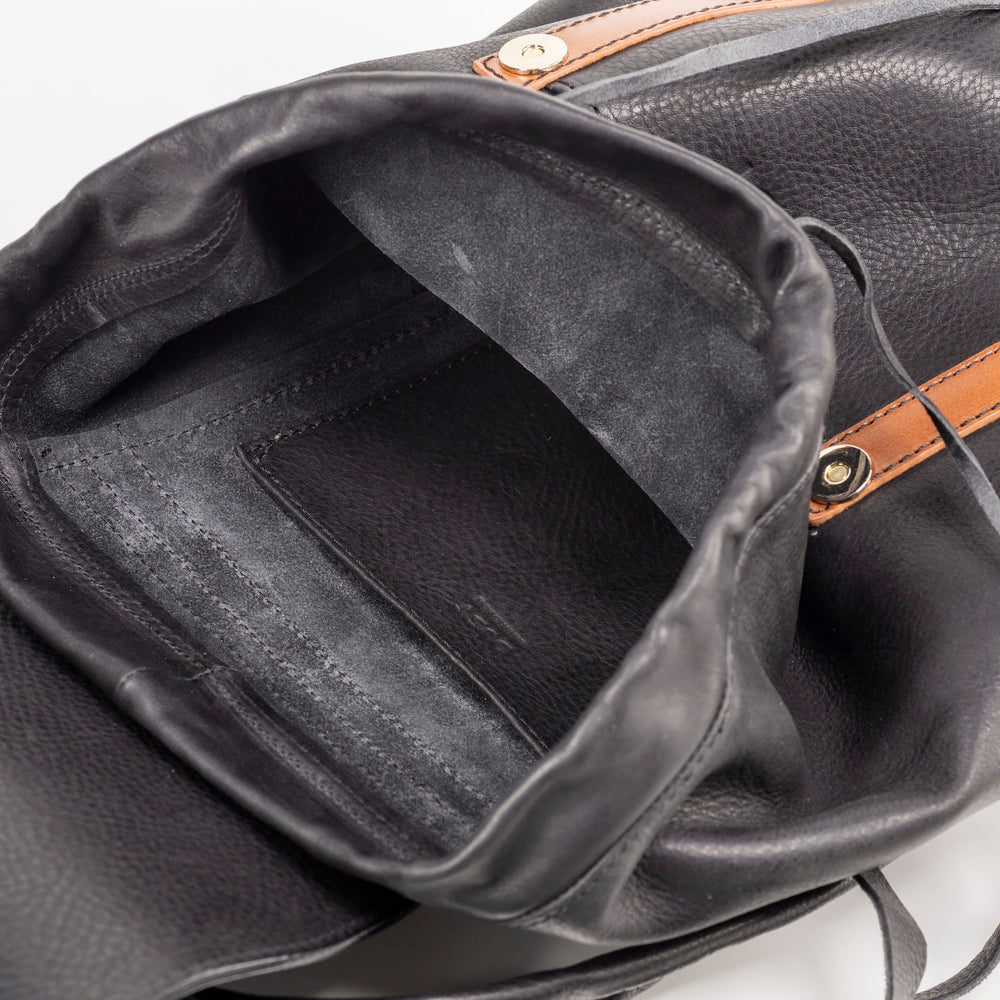 
                      
                        Leather Backpack Black Laurel Canyon Collection
                      
                    