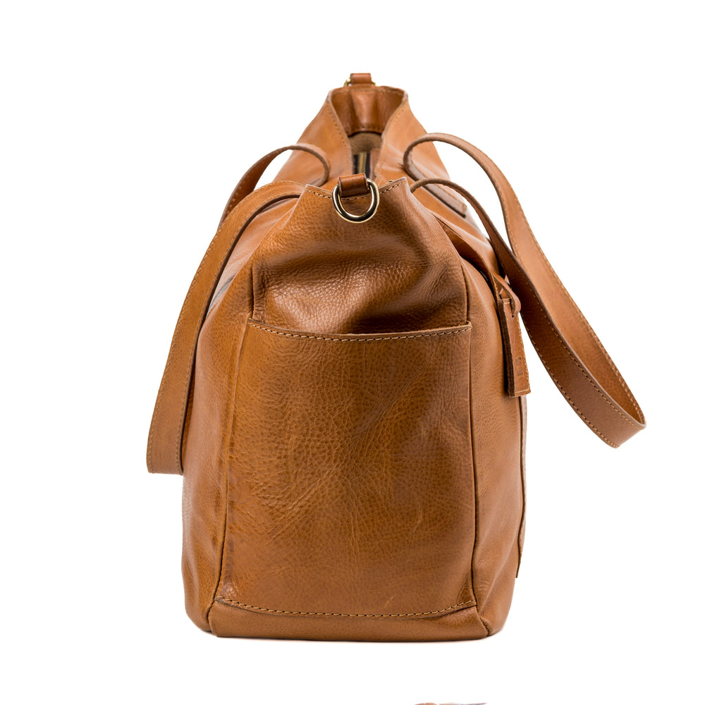 
                      
                        Leather Tote Brown Fifth Avenue Collection
                      
                    