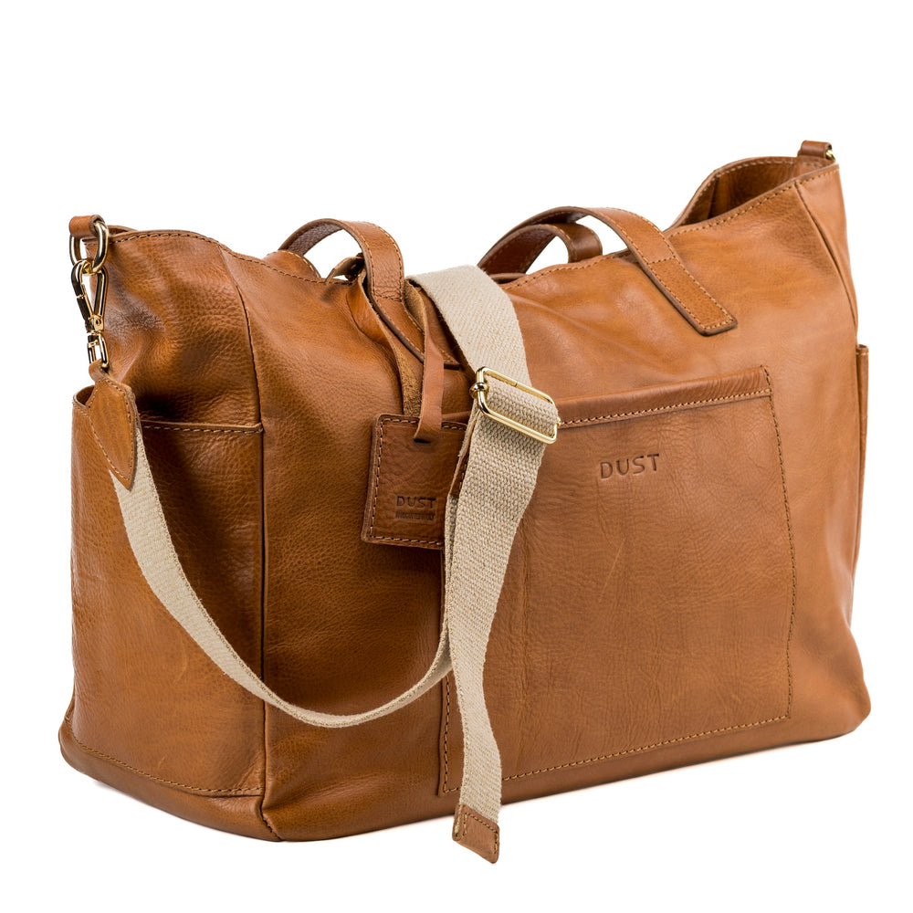 Leather Tote Brown Fifth Avenue Collection