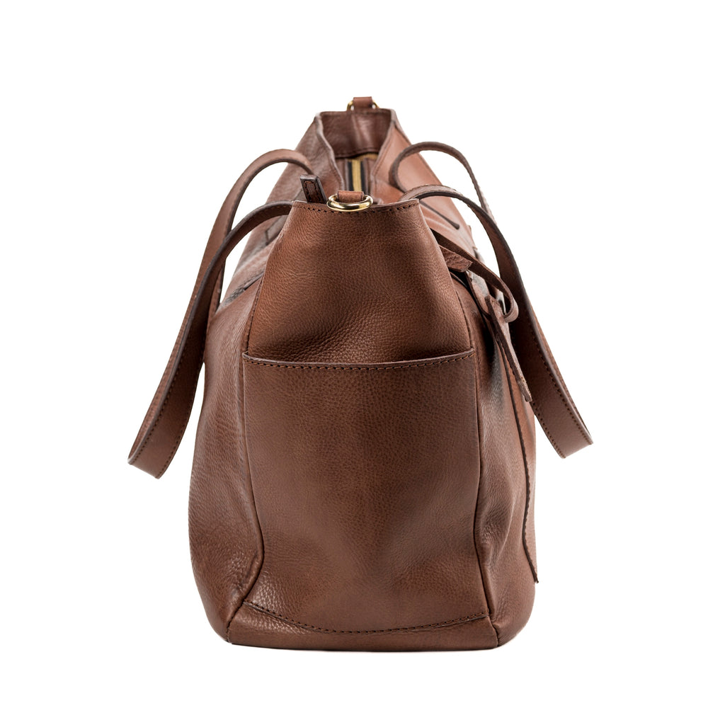 
                      
                        Leather Tote Tobacco Fifth Avenue Collection
                      
                    